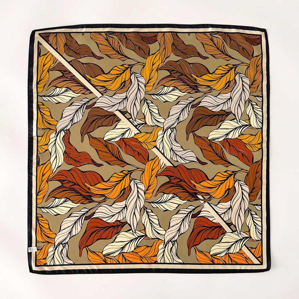 100% Natural Twill Silk Scarf for Women Double side Female Foulard Headband Shawl Wrap Square Neckerchief Hijab Bandana Scarves