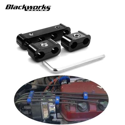 3ks automobilová zapalovací svíčka elektrická svorka drátu oddělovač vedení zapalovacího kabelu rozdělovač příchytky organizátoru sada svorky pro 8MM/9MM/10MM