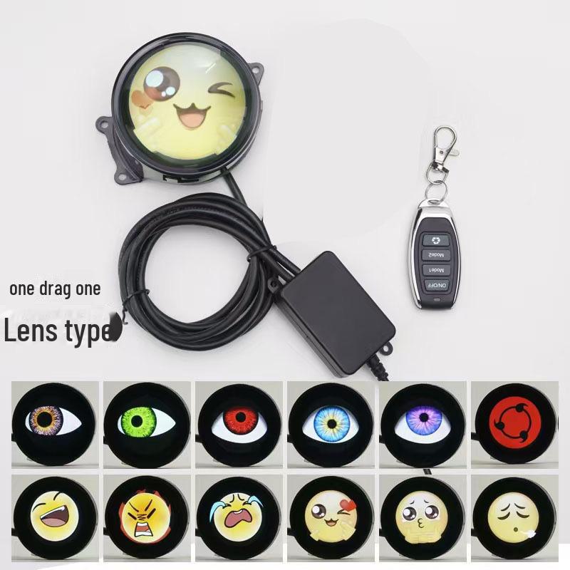 Multi-Mode LED Car Headlight with 1.5W Demon Eye Lens