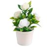 Mehrfarbiger künstlicher Rosen-Bonsai, Handwerk, Foto-Requisiten, simulierte Topfblume, Hochzeitsgeschenke, Szenenmodell