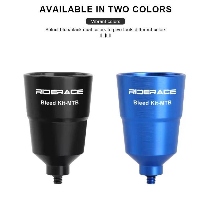 Bicycle Disc Brake Bleed Kit MTB Road Bike Disc Brake Oiling Tool Funnel Bleed Adapter Kit Cycling Repair Tools For Shimano