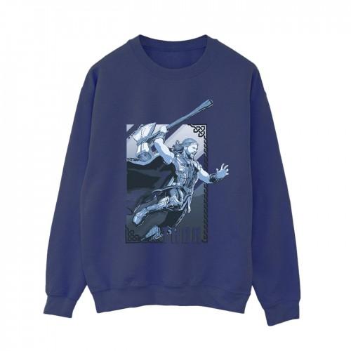 Marvel Womens/Ladies Thor Love And Thunder Attack Sweatshirt