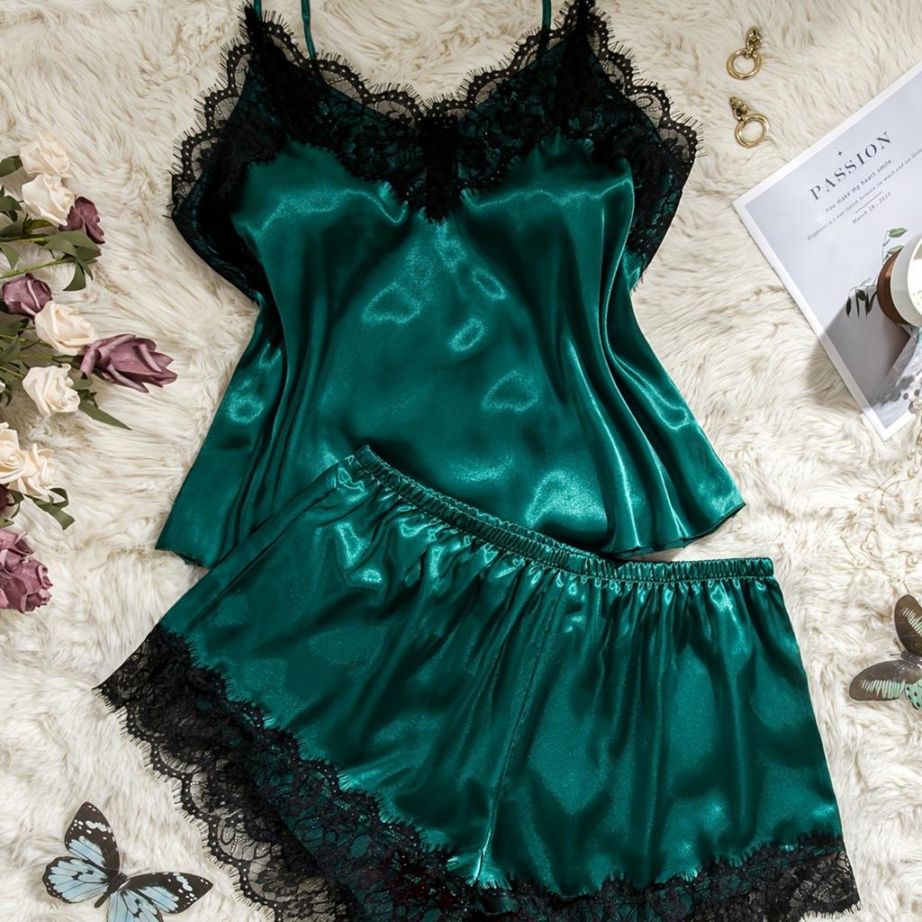 Plussstørrelse Dame Loungewear Sett - Komfortabel Sexy Pyjamas For Hjemmebruk