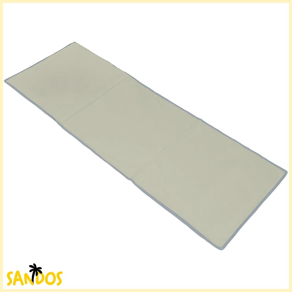 Folding beach lounger for sunbathing, garden bag for the beach with backrest 2 in 1