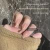 Sunset Gold Moonlight Nail Mirror Powder - Neon Pink Aurora Pearl 