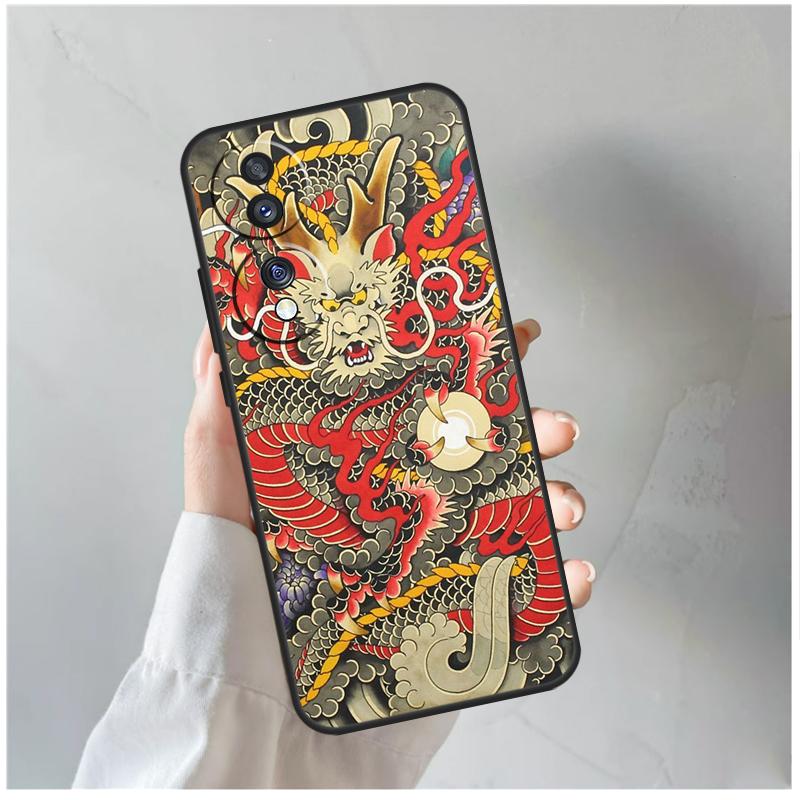 Chinesische Drachen Hülle Für Honor X9a X8a X6a X7a X6 X7 X8 X9 X9b X8b Honor 70 50 90 Lite Magic 5 6 Pro Cover