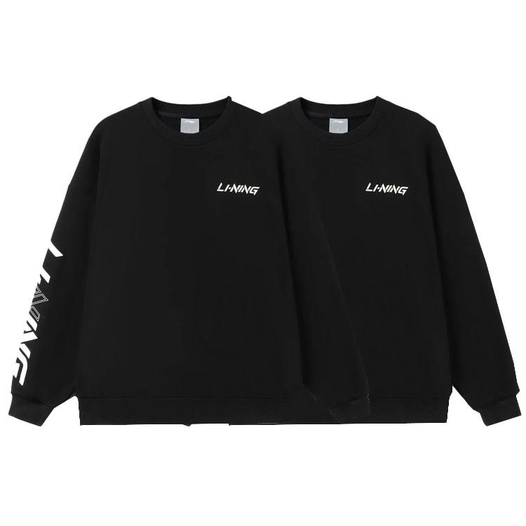 Li Ning Trainingsserie Sweatshirt Herren Schwarz AWDRB77-1