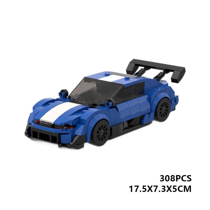 

Совместимые с MOC строительные блоки для модели гоночного автомобиля Mercedes для детей 17.5x7.3x5cm