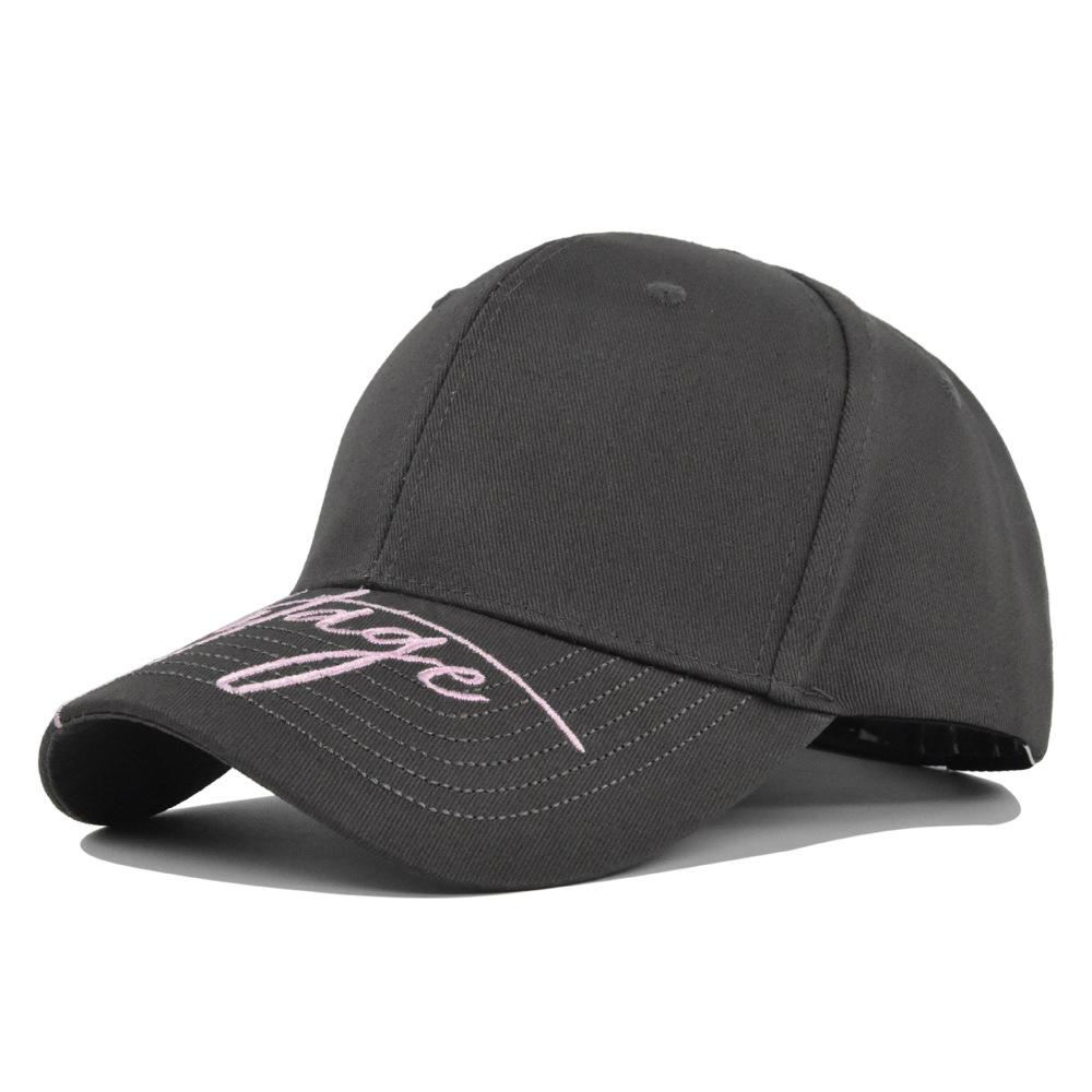 Duck Cotton Embroidered Tongue Baseball Cap Fashionable Leisure Hat Hard Hat Top