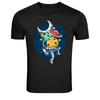 Astronaut Planets Space Graphic T Shirt Galaxy Explorer Tee