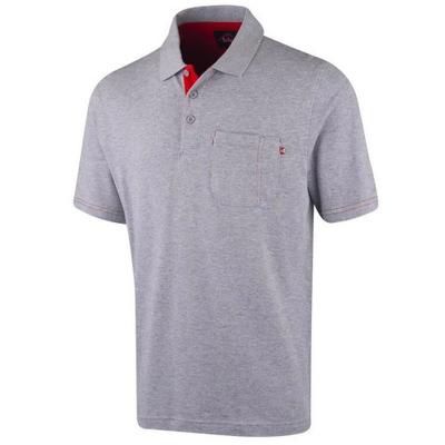 Mens Marl Pique Polo Shirt