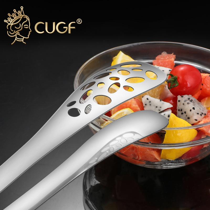 1pcs 304 Stainless Steel Steak Clip High Temperature Household Fried Steak Clip Kitchen Food Clip Barbecue Clip