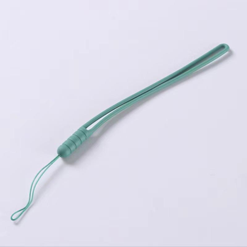 Håndleddshengende Silikon Lang Telefonreim Stropp Mobiltelefonkjede Lanyard For Iphone For Android Nøkkelringer Veskedekorasjon