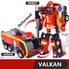 Original Tobot Deformation Robot 6 In 1 Transforming Car ALPHA  Action Figure Korea Anime Cartoon Brothers Warrior MAGMA Toys