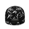 Graffiti Alphabet Baseball Hat Men's and Women's Versatile Sunshade Casual Cap Outdoor Couple Hip Hat Travel