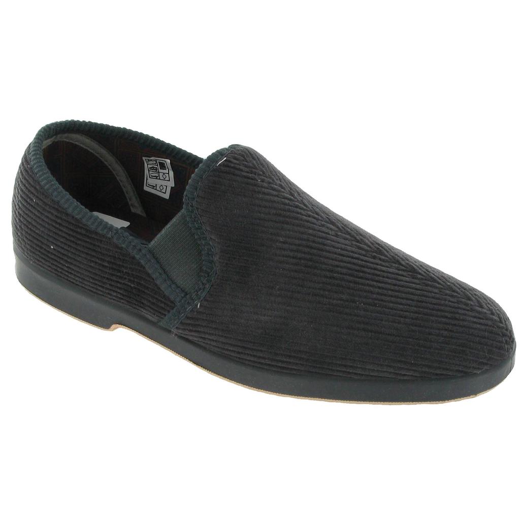 GBS Exeter Mens Twin Gusset Slipper / Mens Slippers