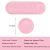 Birthday Party Tableware Set: Light Pink Napkins, Paper Cups, Plates & Tablecloth.