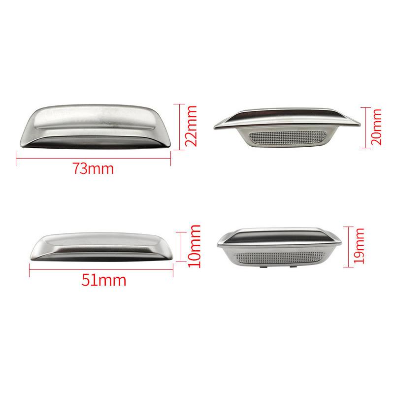 For Mercedes-Benz Storage Box Handle Electroplated Rear Trunk Fasteners New E-Class W214 E260 E300 2024-2026 2146800502