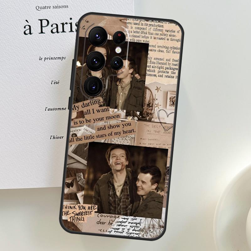Lip Gallagher Shameless Gallavich Case For Samsung Galaxy S26 Ultra S25 S24 S22 S21 S23 Ultra Plus S10 S20 S25 FE Phone Cover