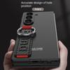 Wrist Strap Ring Holder Phone Case for Samsung Galaxy Z Fold 7 6 Fold6 5G Hard Shell Fall Prevention Shockproof Cover