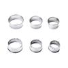 Stainless Steel Dumpling Mold Set Manual Dumpling Maker Multi-Piece Kitchen Tool for Shaping and Sealing Dough Pastry and Dumplings