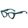 Ladies Cat Eye Reading Eyeglasses Unisex Women Men Anti Blue Light Computer Far-sight Glasses Finished Presbyopia Eyewear To+4.0