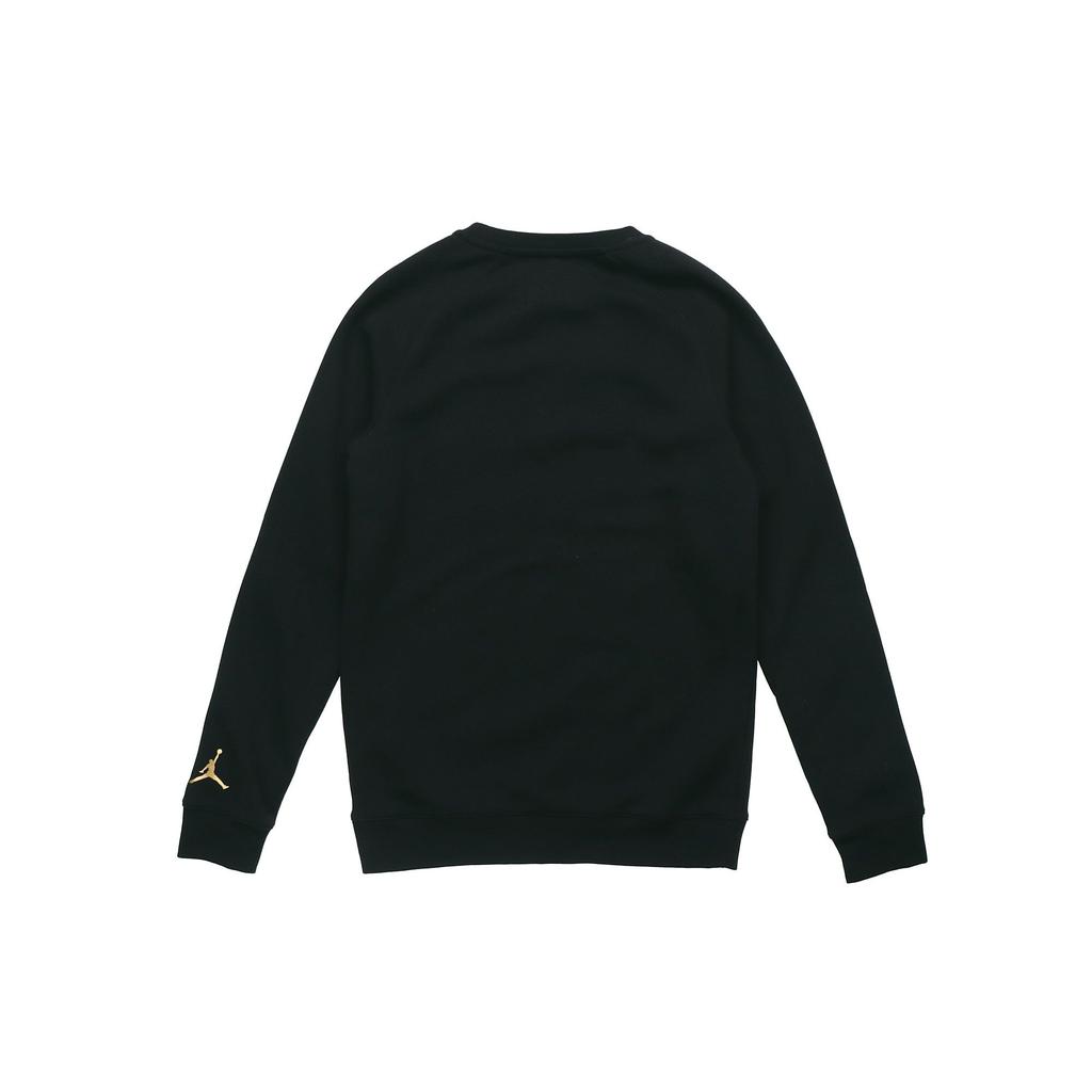 Jordan JMPMN Sweatshirts Men's Black Crew Neck Moderate Regular BQ5746-010