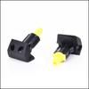 Washer Nozzles Wiper Blade Automobile Wiper Nozzles Car Windscreen Washer Water Spray Jets Nozzles
