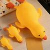 Yellow Duck Squeeze Toy Stretchy Stress Relief Duck Sensory Toy Slow Rising Animal Shape Fidget Toy Decompression Stress Ball