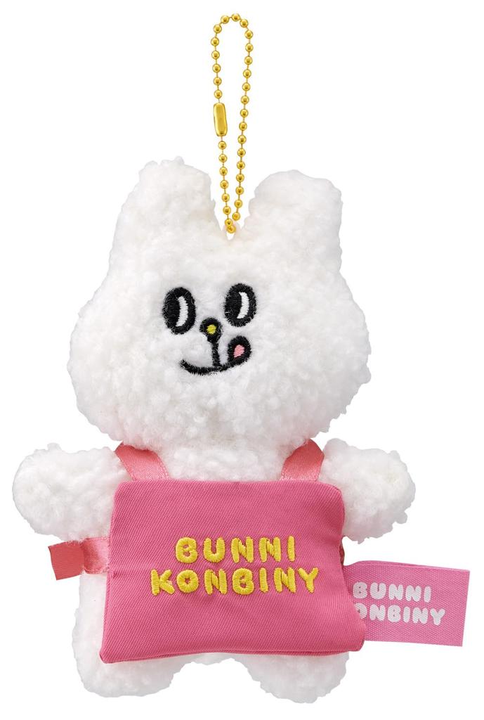 Skater Plush Mascot Keychain Ball Chain Bunny Convenience Store Mayo-kun ZNKH1-A