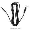 LABRIMP Car Rear View Camera Cable Reverse Camera Extension Cable Repair Rear Camera Extension Cable Dashcam Cable Black Plastic Metal