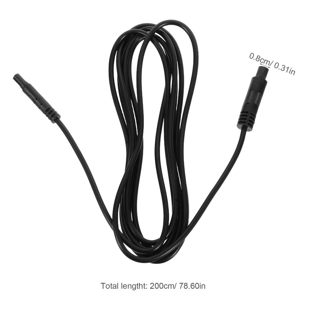LABRIMP Car Rear View Camera Cable Reverse Camera Extension Cable Repair Rear Camera Extension Cable Dashcam Cable Black Plastic Metal