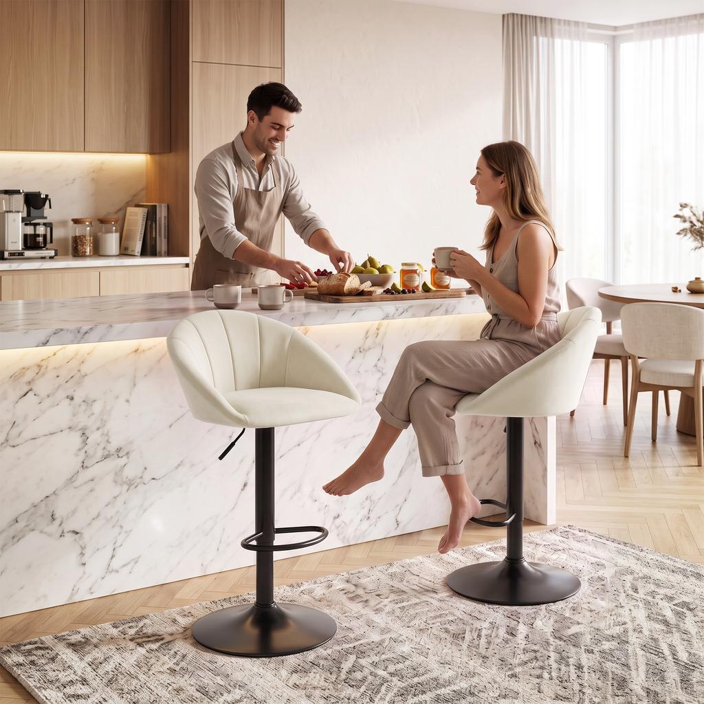 Stool counter backs