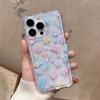 Color graffiti marine life transparent soft case for Apple 14 mobile phone case iPhone13/12/11 female 1516