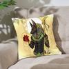 Ancient Egypt Anubis Customizable Square Pillowcases Stylish And Soft Perfect For Beds Cars And Sofas