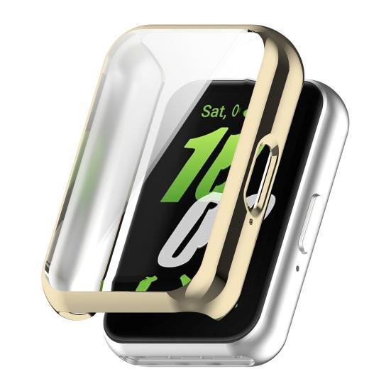 Smartwatch Displayschutz Kratzfest Stoßfest Einfach zu installieren Ultraleichtes schützendes TPU Uhrengehäuse für SamsungGalaxy Fit 3
