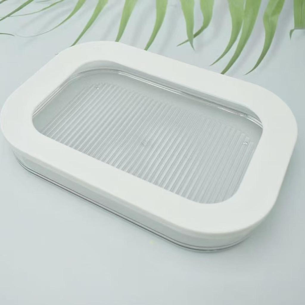 Transparente Aufbewahrungsbox für Kühl- und Gefrierschrank für Fleisch und Speck