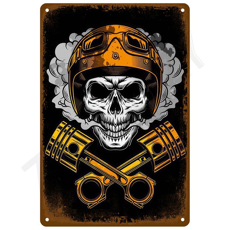 Retro Wall Art Bar Accessories Mancave Tin Sign Room Luxury Home Decor Item Decorations Metal Signs Vintage Metal Plates Posters