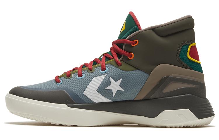 Высокие баскетбольные кроссовки Converse G4 Темно-зеленые 168791C 45
