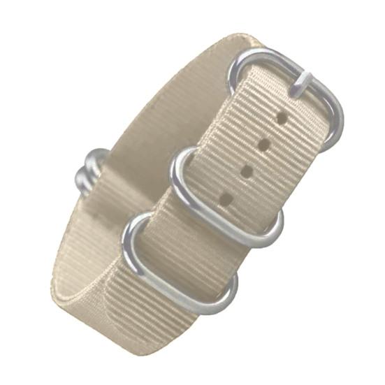 16/18/20/22/24mm Replacement Nylon Universal Adjustable Watchband Wrist Strap