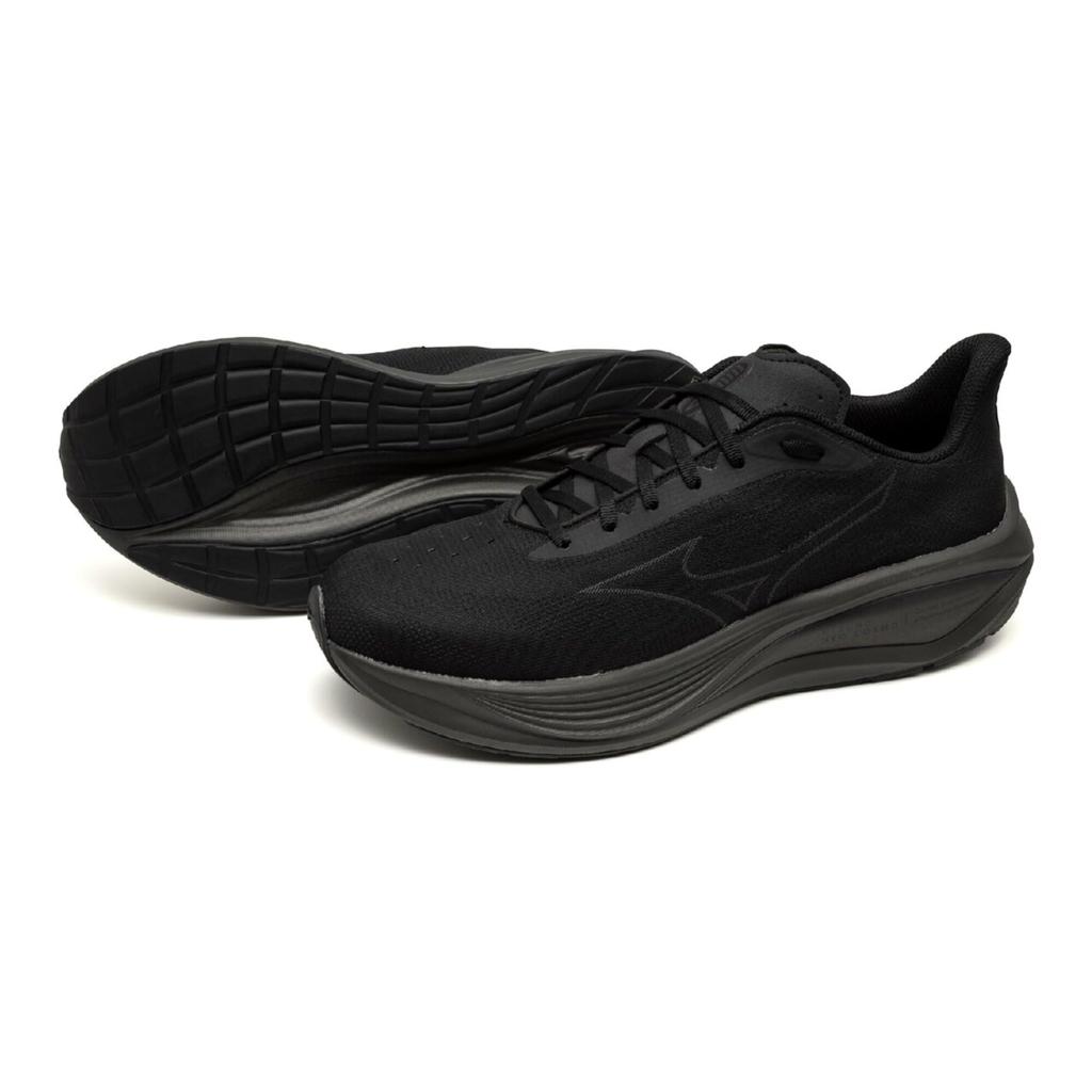 Mizuno Neo Cosmo Running Black x Größe 2E Schuhe, Schwarz, 22,5 cm,
