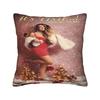 Mariahs Careys Christmas Pillow Case  Retro Trendy Pillow Cover Soft Pillowcases For Sofa Home Decor