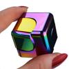 Square Magic Dice Metal Rotate Cube Fidget Spinner Anxiety Stress Relief Gifts Adults Brinquedos Para Alívio Do Estresse Kids