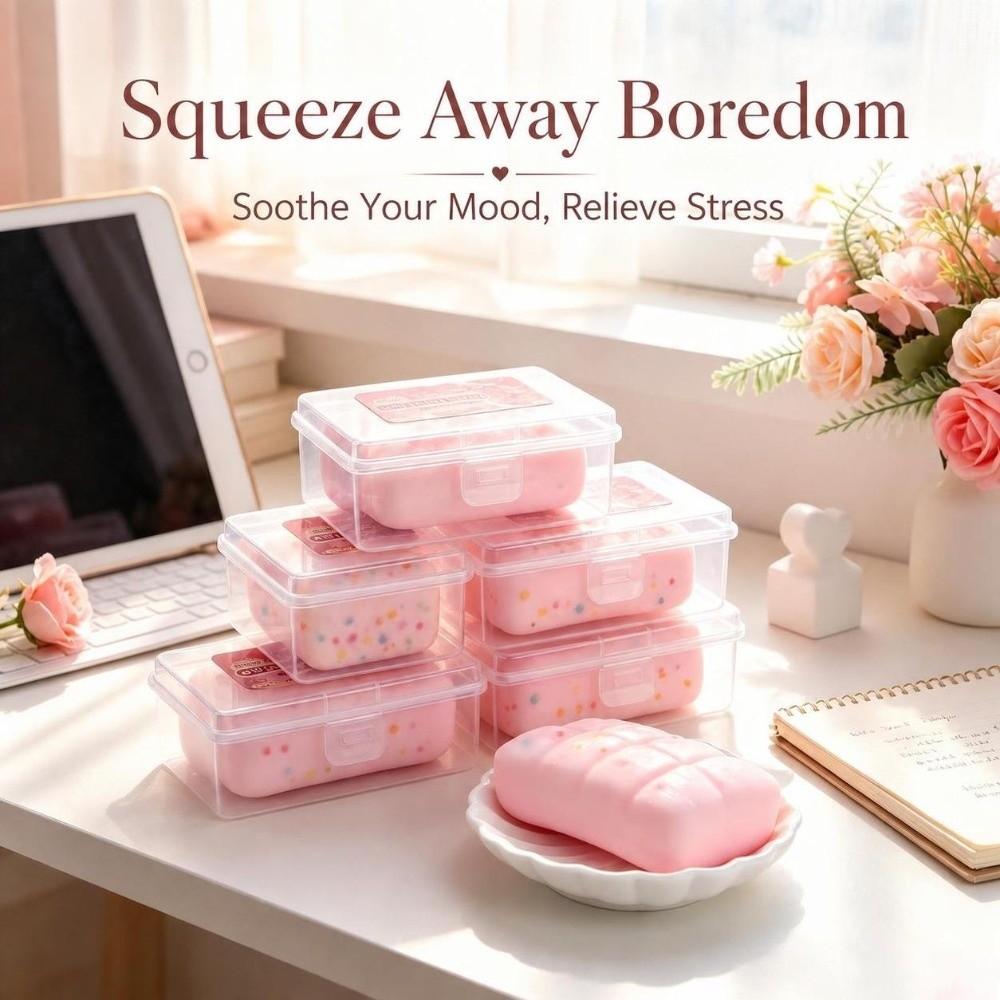 Donut Crispy Stress Balls Chocolate Crunchy Sound Ball Gift Sensory Squeeze Toy  Relaxation Tool