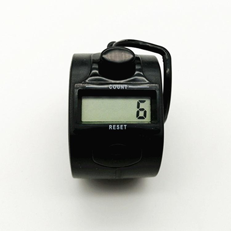 Electronic 5 Digit Number Counters Plastic Shell Hand Finger Display Manual Counting Tally Clicker Timer Soccer Golf Counter
