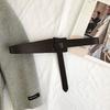 Versatile Ins Wide Waist Belt For Women In Black Brown Beige Gray Suitable For Stylish Fall Outfits