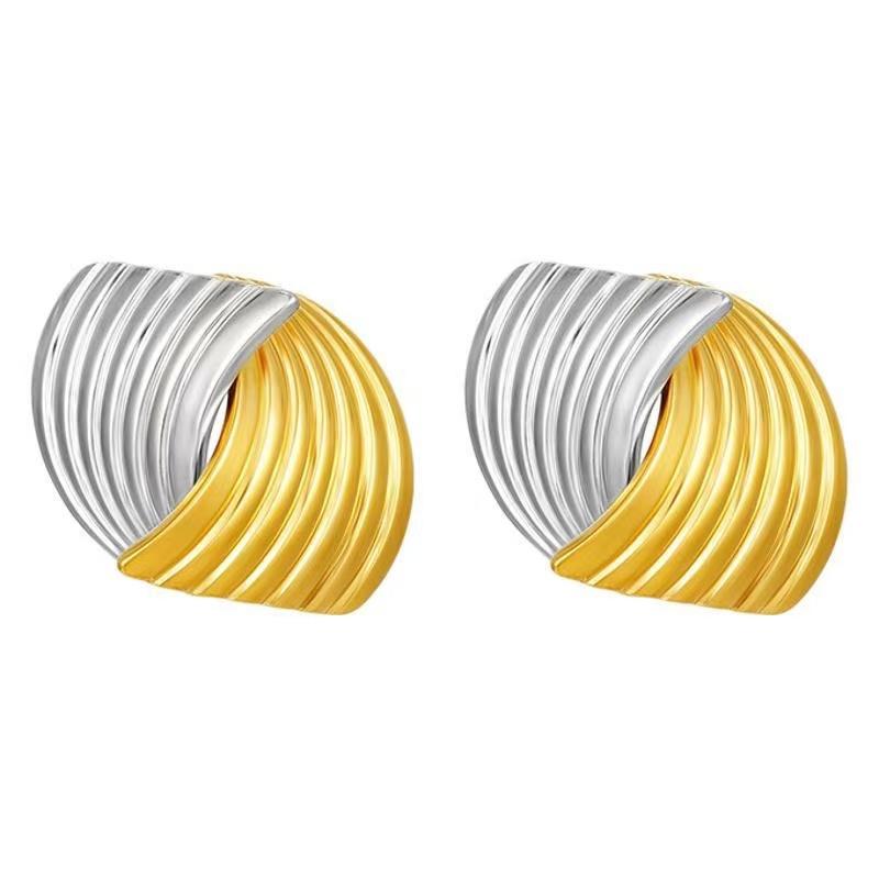 Edelstahl Quasten Ohrringe 2 Perlen Hängeohrringe Schmuck