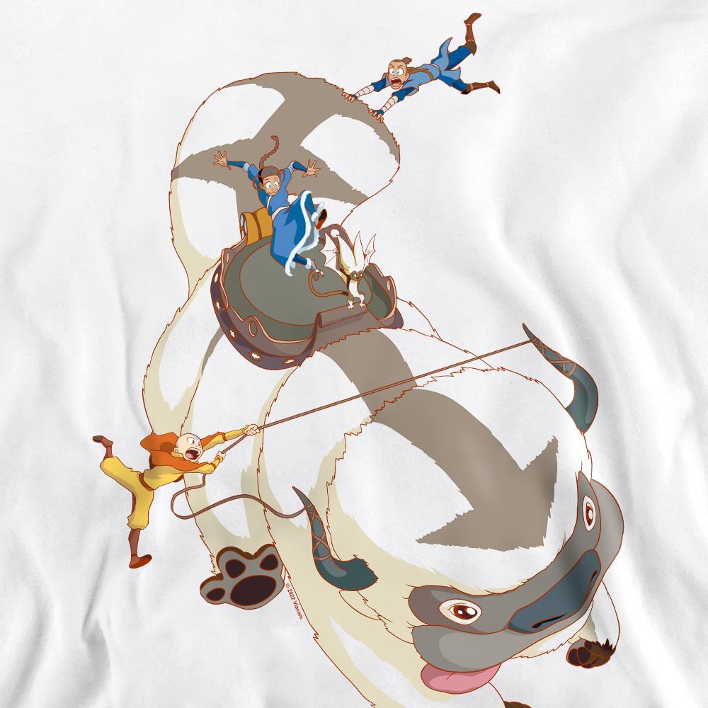 Avatar: The Last Airbender Unisex Adult Hang On Appa Sweatshirt