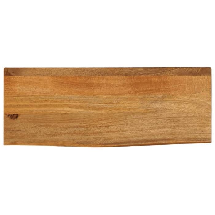 VidaXL Tabletop with Live Edge 70x30x2.5 Cm Solid Mango Wood 370525
