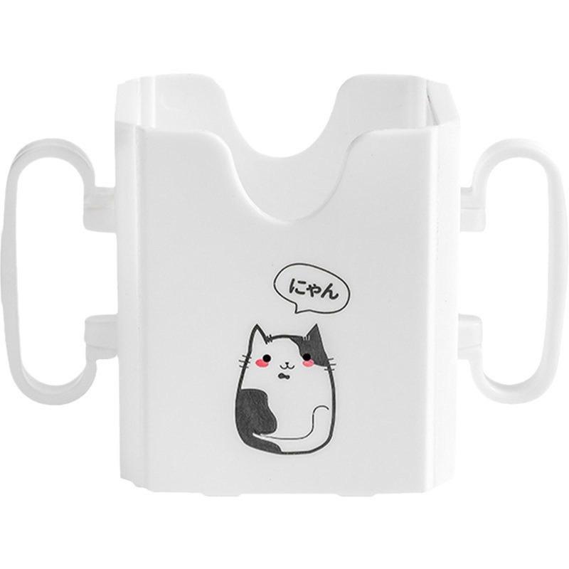 

Squeeze Proof Baby Food Pouch Holder for Toddlers Kids Newborn Juice Box Drink Applesauce Snack Holder with Easy Grip Handles білий